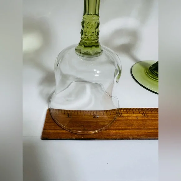 Partylite Radiant Glow Stemmed Votive Tealight Candleholder Set of 2 - Picture 3 of 7